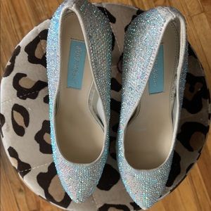 Betsy Johnson Swarovski Heels